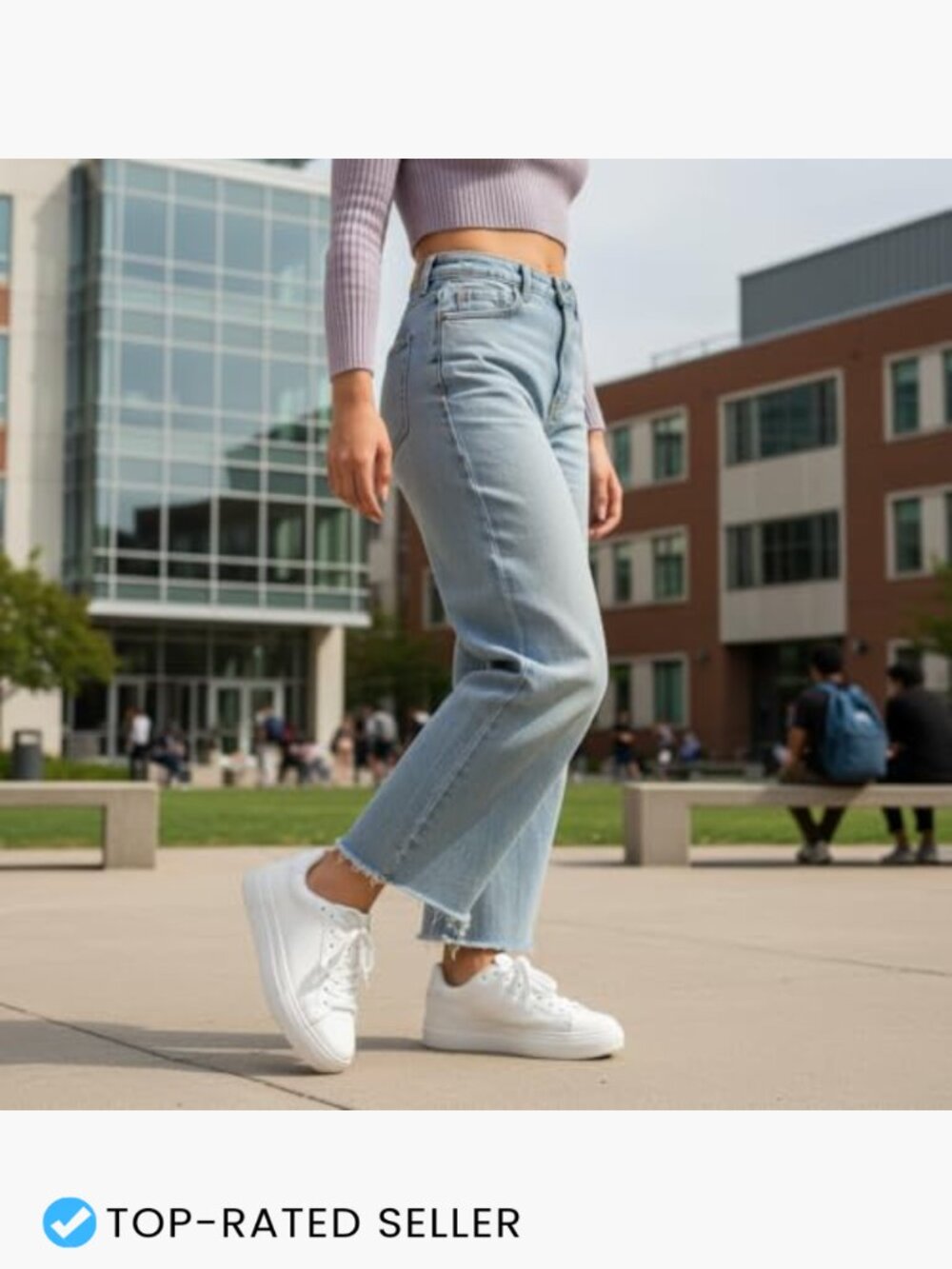 Lace Up Platform Sneakers Vegan Leather Cushioned Comfort Foam Wide Widths - Picture 5 of 7